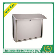 SMB-004SS Simple Shape Package Steel Locking Us Letter Box